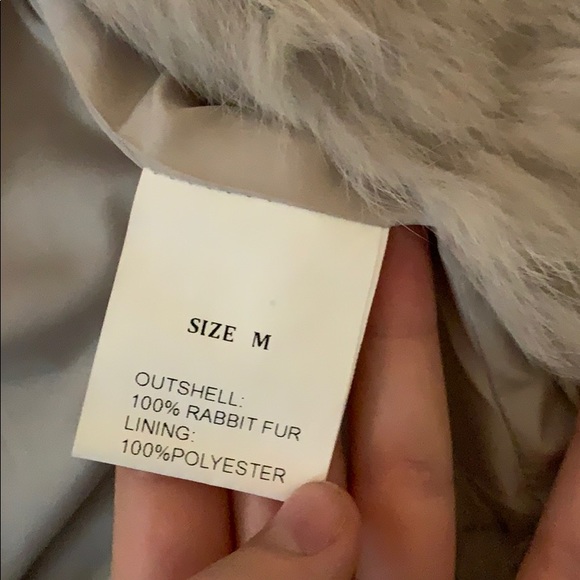 Peri Luxe Rabbit Jacket - Picture 4 of 4